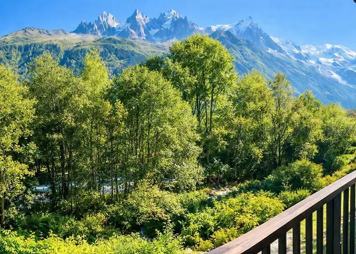 Daire Comfort Nature And Exceptional Mont Blanc View Chamonix